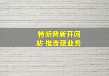 特朗普新开网站 推奇葩业务